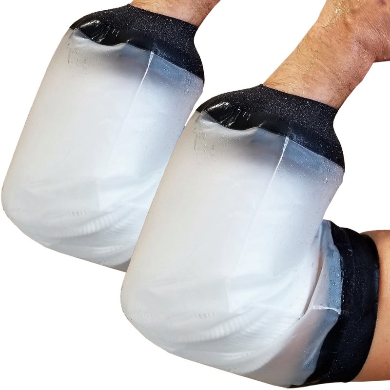 FIGHTECH PICC Line Shower Cover Available in 3 Sizes Reusable IV PICC Line Sleeve Waterproof Cast Cover for Elbow picc Line Covers for Upper Arm 2 PACK Weight 170250 pounds